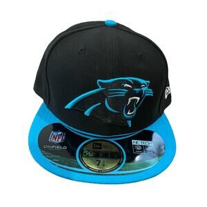 New era Carolina Panthers Fitted hat  7 5/8